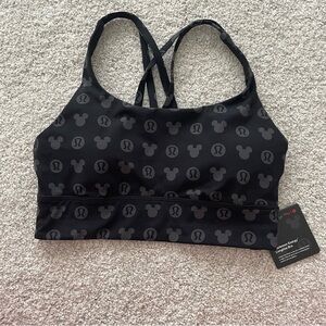Disney x lululemon Energy Longline Bra New Size 6